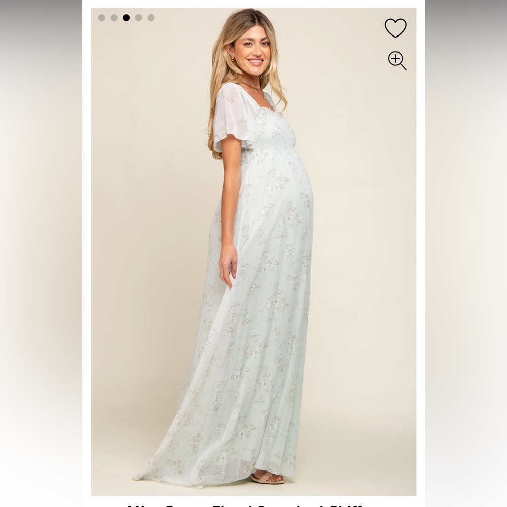 PinkBlush maternity empire dress